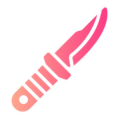 knife gradient icon