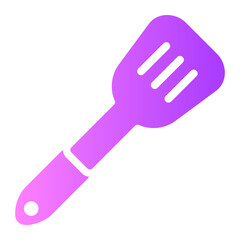 spatula gradient icon
