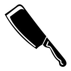 kitchen knife silhouette icon