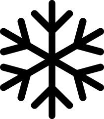 Snowflake linear icon