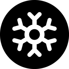 Obraz premium Snowflake shape