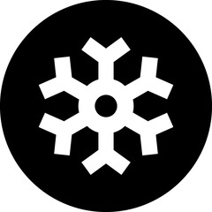 Snowflake line icon