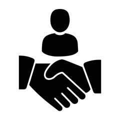 Collaboration, teamwork, unity icon