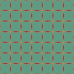 Fototapeta premium 70s retro vintage geometric pattern