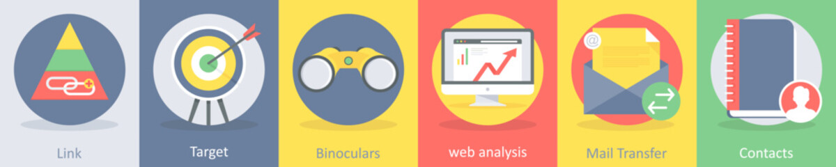 link, target, mission