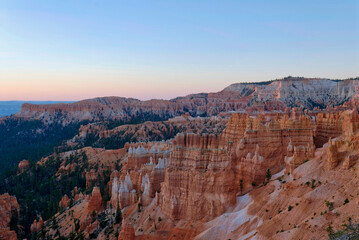 Blue hours in Bryce Canyon