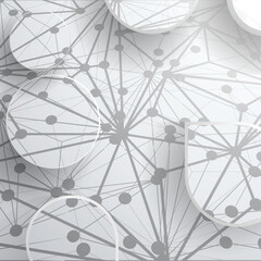 Tech modern retro futuristic background . Retro wave  .Vector design composition with various geometric shapes . Abstract contemporary art .