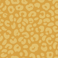 Abstract modern leopard seamless pattern. Animals trendy background. Color decorative vector stock illustration for print, card, postcard, fabric, textile. Modern ornament of stylized skin