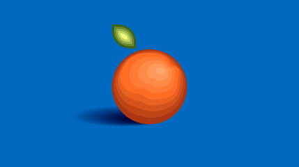 color layer on orange