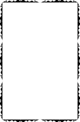 vector frames black on a white background