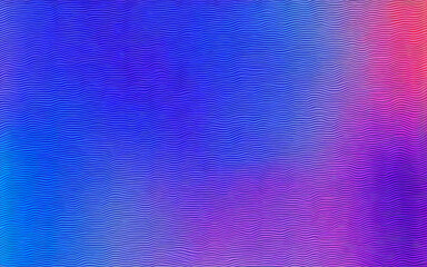 Fototapeta premium Wavy pattern in purple, blue and pink. Abstract art. Wallpaper. Illustration.