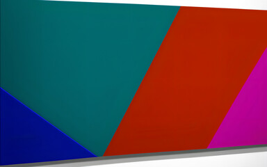 Abstract background, wallpaper, illustration. Angles, squares, colorful.