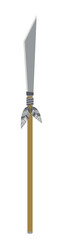 Spear War Lance Weapon Two Side Sharp Knight