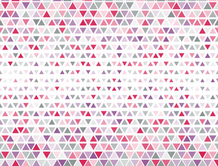 Gradation triangles halftone design. Fade triangular structure cover background.