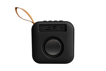Bluetooth speaker isolated on white background
