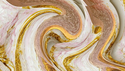 Colorful gold pink marmor texture background template