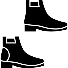 Boots Icon - obrazy, fototapety, plakaty