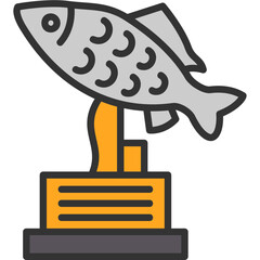 Fishing Trophy Icon