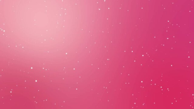 Happy pink warm background animation