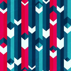 blue color stripes seamless pattern