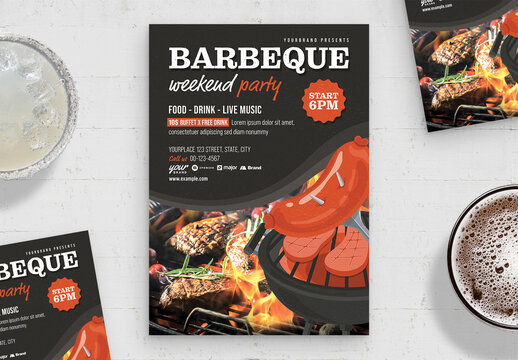 Barbecue Flyer Templates
