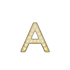 Marquee Alphabet Light Box A