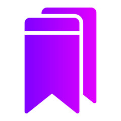 bookmark gradient icon