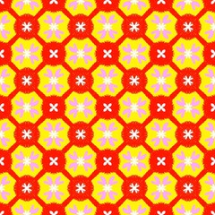 seamless pattern with flowers