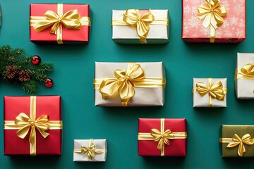 gifts, christmas, xmas, boxes, presents, package