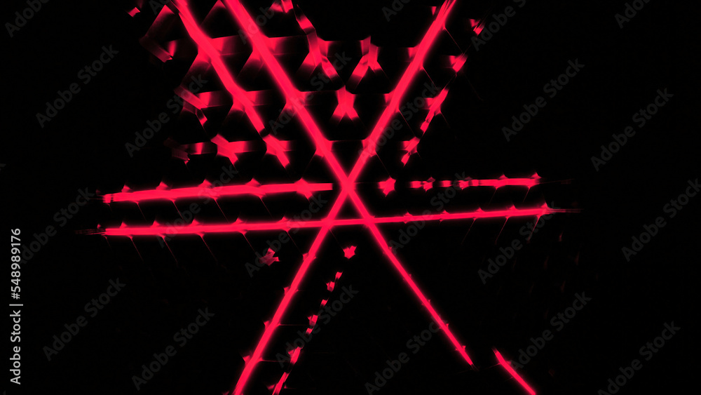 Poster pattern pulsates with 3d volume. design. lines in pattern move in pulsating waves. pulsation and swe