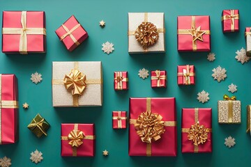 Wrapped Gift Boxes, Generative AI