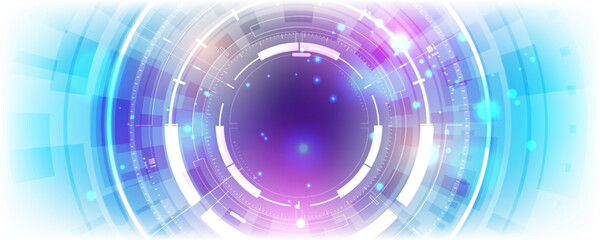 Abstract blue background image.Technology communication network concept. Hi-tech