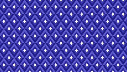 Abstract purple rhombus pattern background. Fabric concept. Geometric diamond shapes design template. Vector illustration.