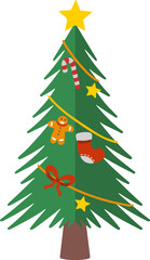 Christmas Tree with Ornament
