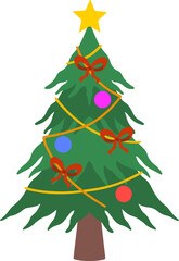 Christmas Tree with Ornament
