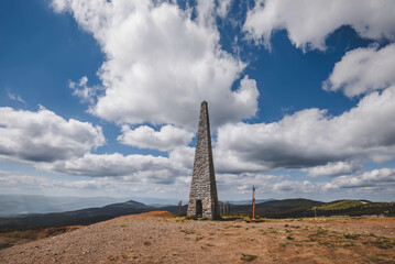 Mausoleum of Josif Pancic in Kopaonik Mountain Peak