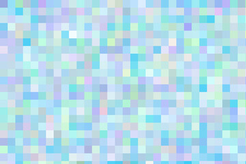 modern light blue and violet pixel background with copy space