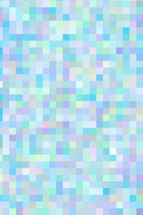 modern light blue and violet pixel background with copy space