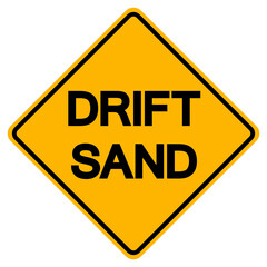 Drift Sand Symbol Sign, Vector Illustration, Isolated On White Background Label .EPS10