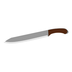 Machete vector isolated on white background