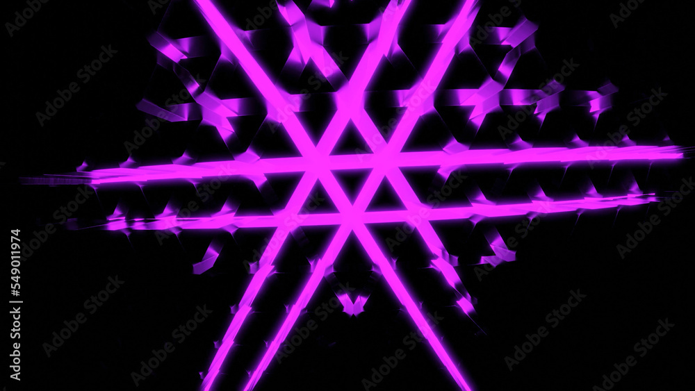 Poster pattern pulsates with 3d volume. design. lines in pattern move in pulsating waves. pulsation and swe