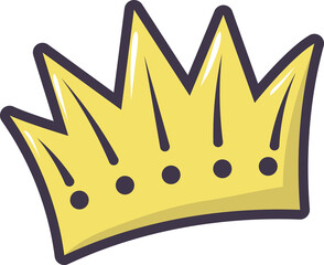 simple doodle crown © Зоя Лунёва