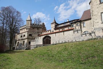 Fototapeta na wymiar Castle Lichtenstein in Baden Wuerttemberg, Germany