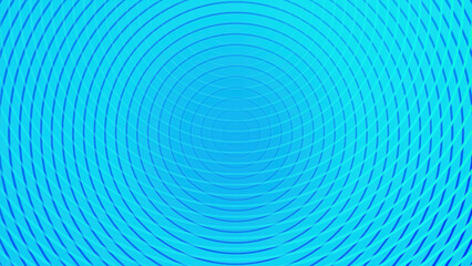 White and blue background. Motion.Bright circles that hypnotize in animation.