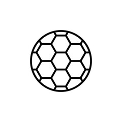 Obraz premium Football icon vector logo design template