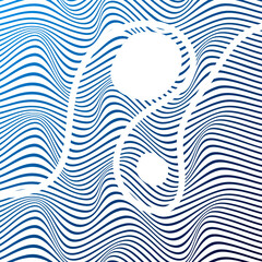 ABSTRACT COLORFUL GRADIENT WAVY LINE PATTERN BACKGROUND. COVER DESIGN 