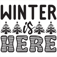 Winter is here