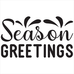 Obraz premium Season greetings