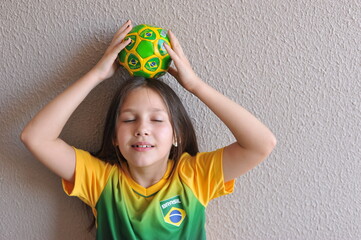comemoração gol copa do mundo brasil esporte nacional  - obrazy, fototapety, plakaty
