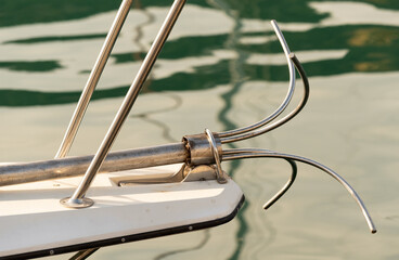anchor on Prow of boat